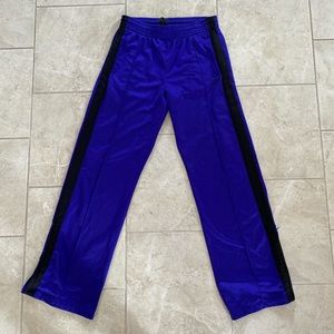 VS Pink Blue Black Track Pants XS